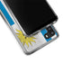 Uraguay Flag Distressed Galaxy A21 Clear Case